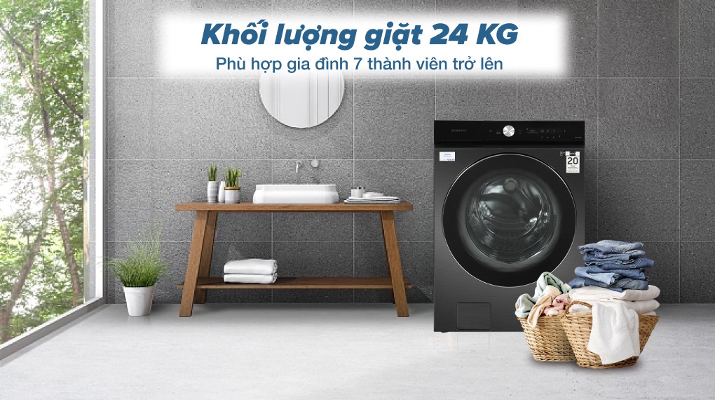 Máy giặt Samsung 24 kg