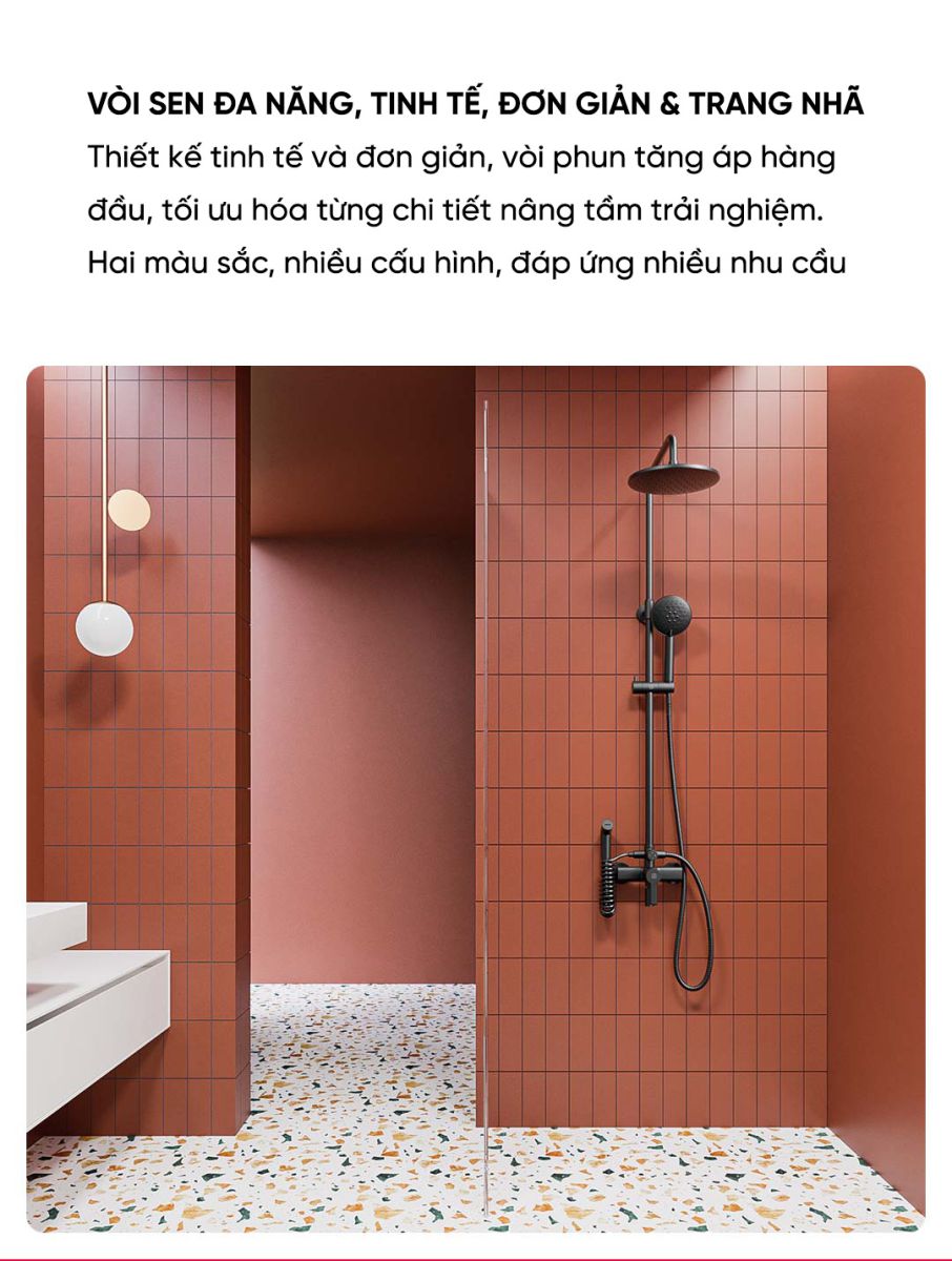 Bộ sen cây tắm DiiiB cao cấp DXLY001