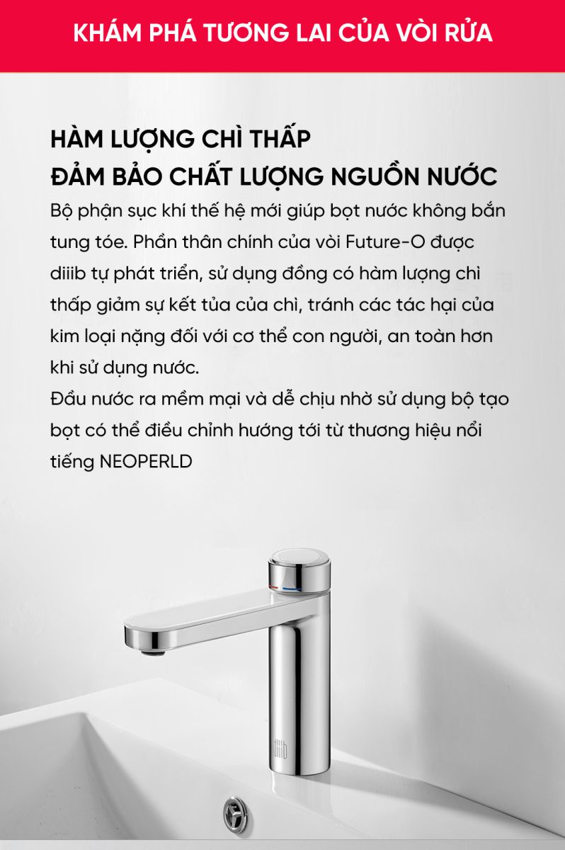 Bộ vòi sen tắm Xiaomi diiib Future-O