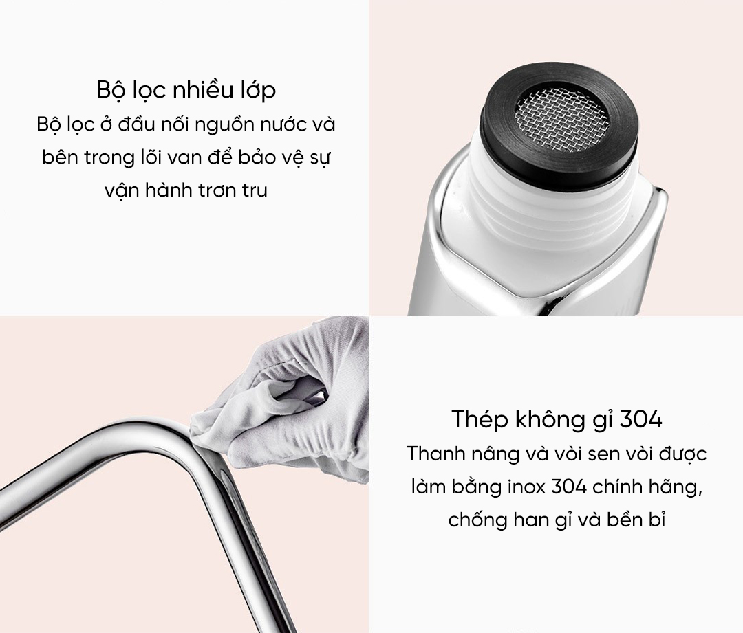 Bộ vòi sen tắm Xiaomi diiib Future-O