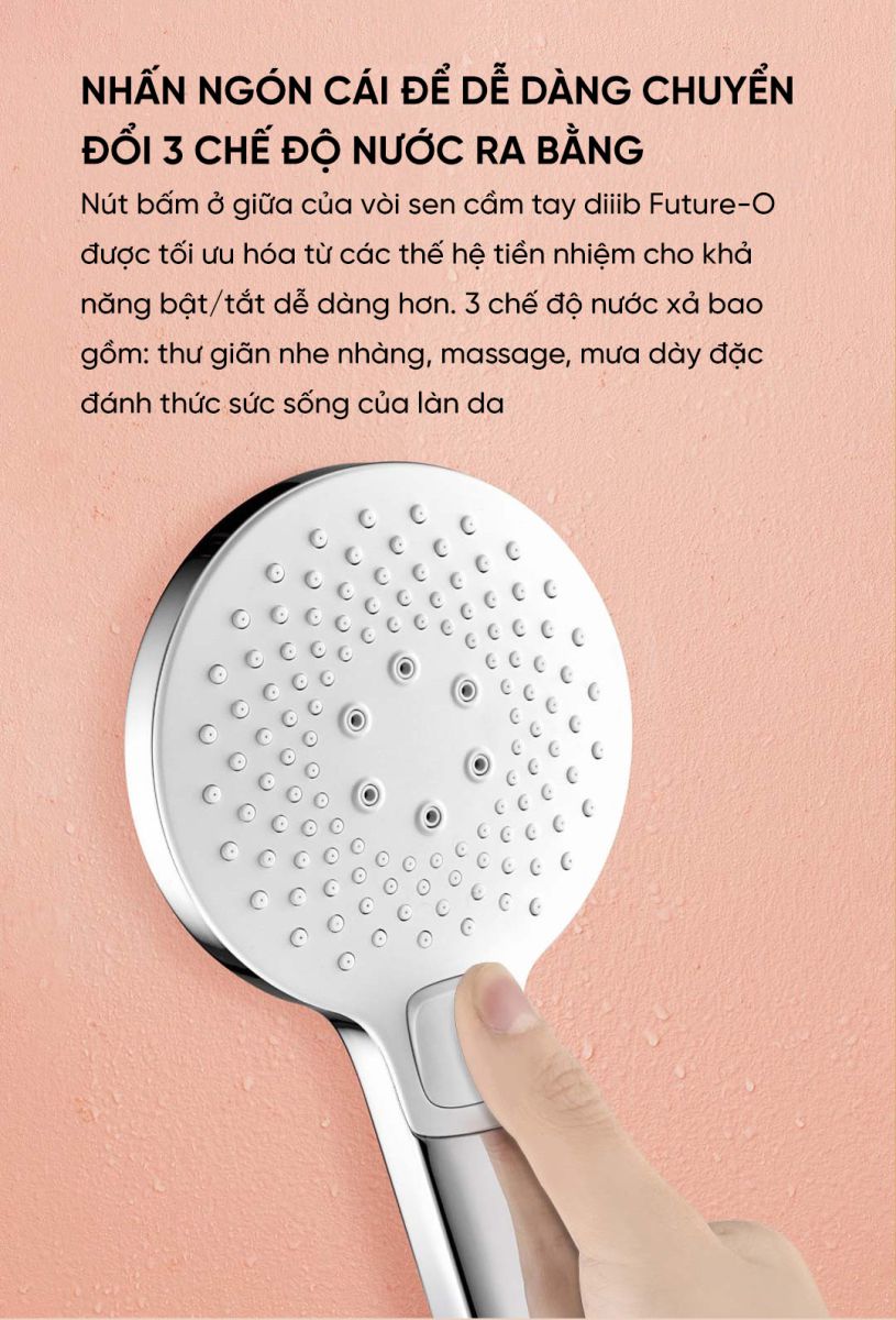 Bộ vòi sen tắm Xiaomi diiib Future-O