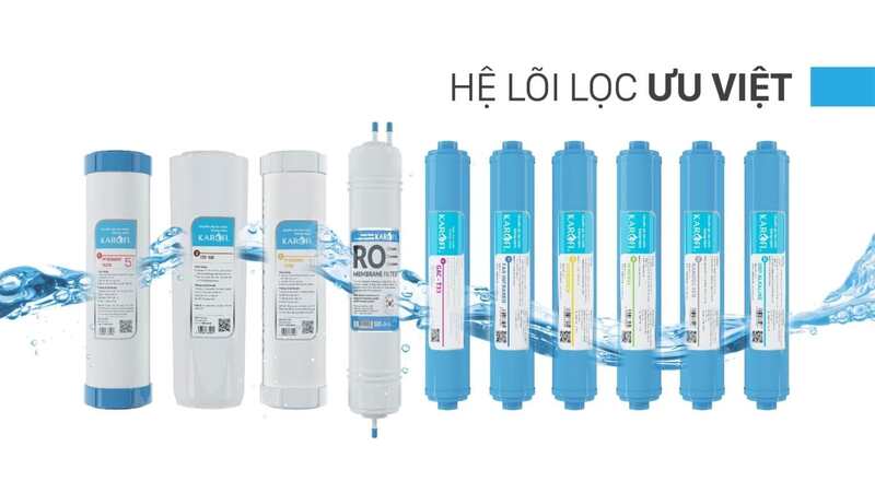 Các loại lõi lọc nước