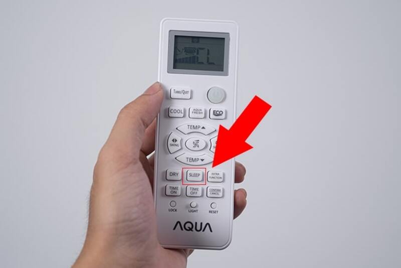 cách hẹn giờ điều hòa Aqua