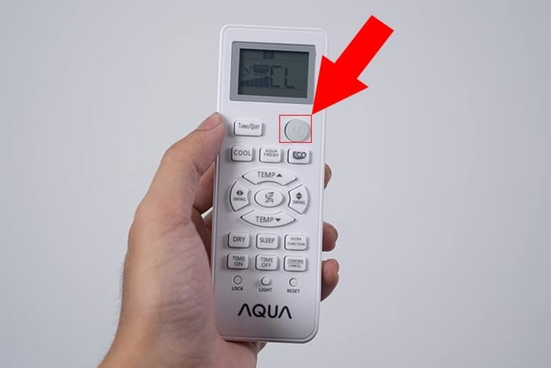 cách hẹn giờ điều hòa Aqua