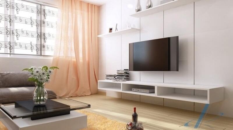 cách lắp tivi treo tường