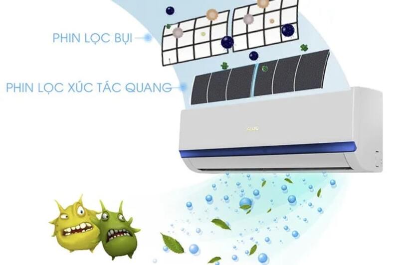 chế độ khử mùi của điều hoà