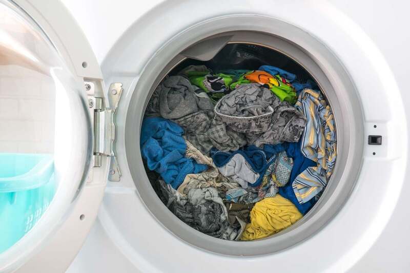 dấu hiệu máy giặt quá tải