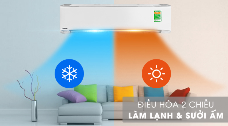 Điều hòa Panasonic 2 chiều Inverter 18000BTU CU/CS-YZ18ZKH-8