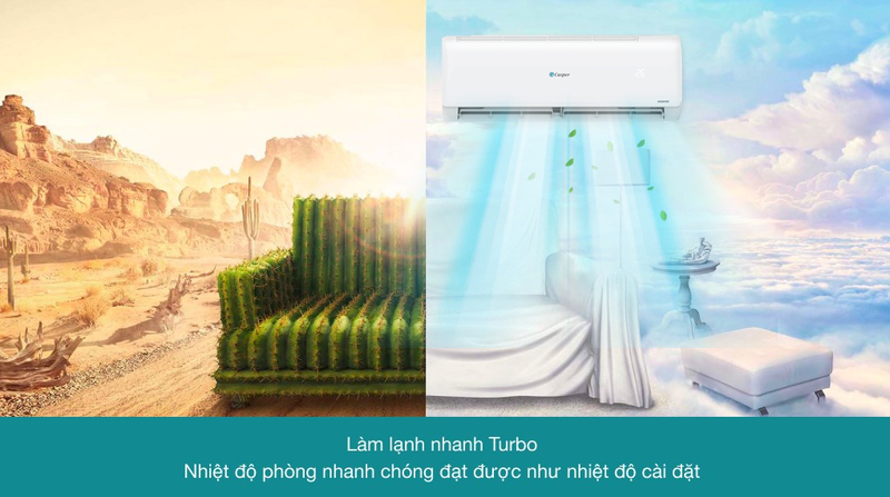 điều hòa casper 9000 1 chiều inverter