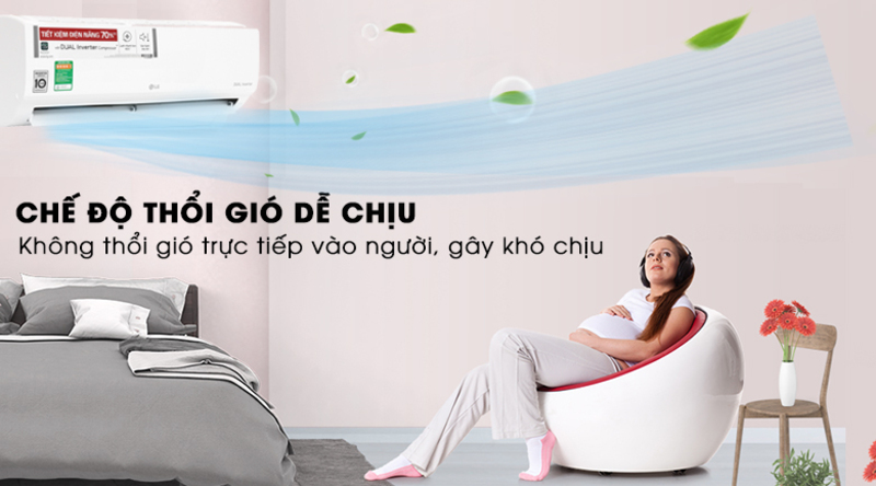 Điều hòa LG 1 Chiều Inverter 9000BTU V10ENW