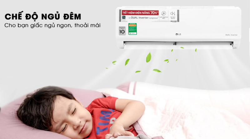 Điều hòa LG 1 Chiều Inverter 9000BTU V10ENW