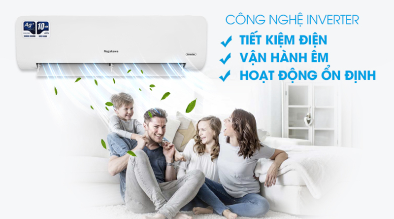 Điều hòa Nagakawa 1 chiều 18000BTU Inverter NIS-C18R2H11