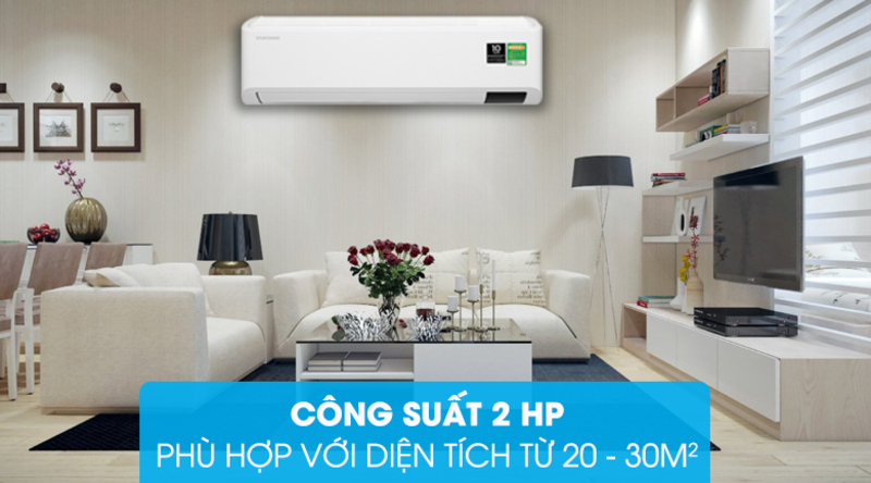 Điều hòa Samsung 1 Chiều 18000BTU Inverter AR18TYHYCWKNSV 