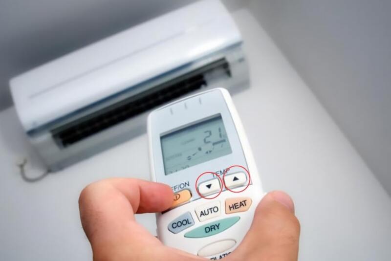 Điều khiển điều hòa bị khóa