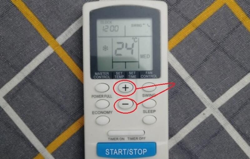Điều khiển điều hòa bị khóa