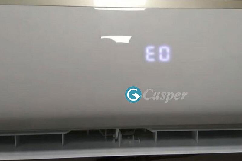 lỗi e0 điều hoà casper