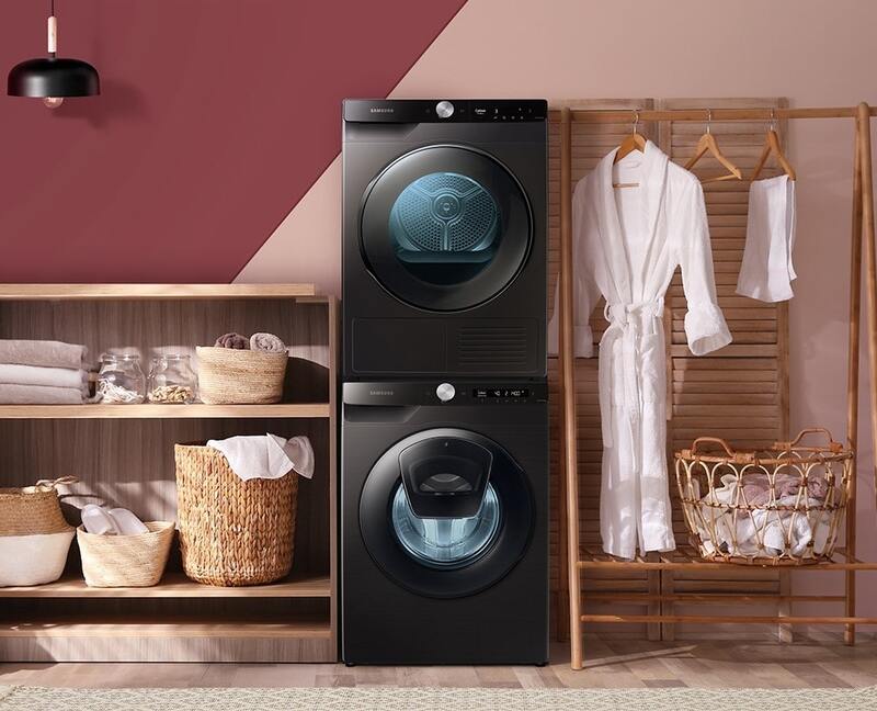 máy giặt sấy khô không cần phơi