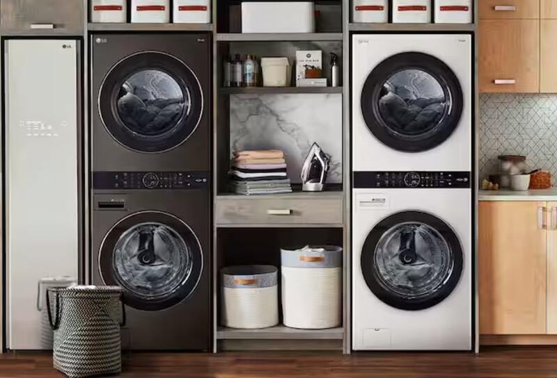 máy giặt sấy khô không cần phơi