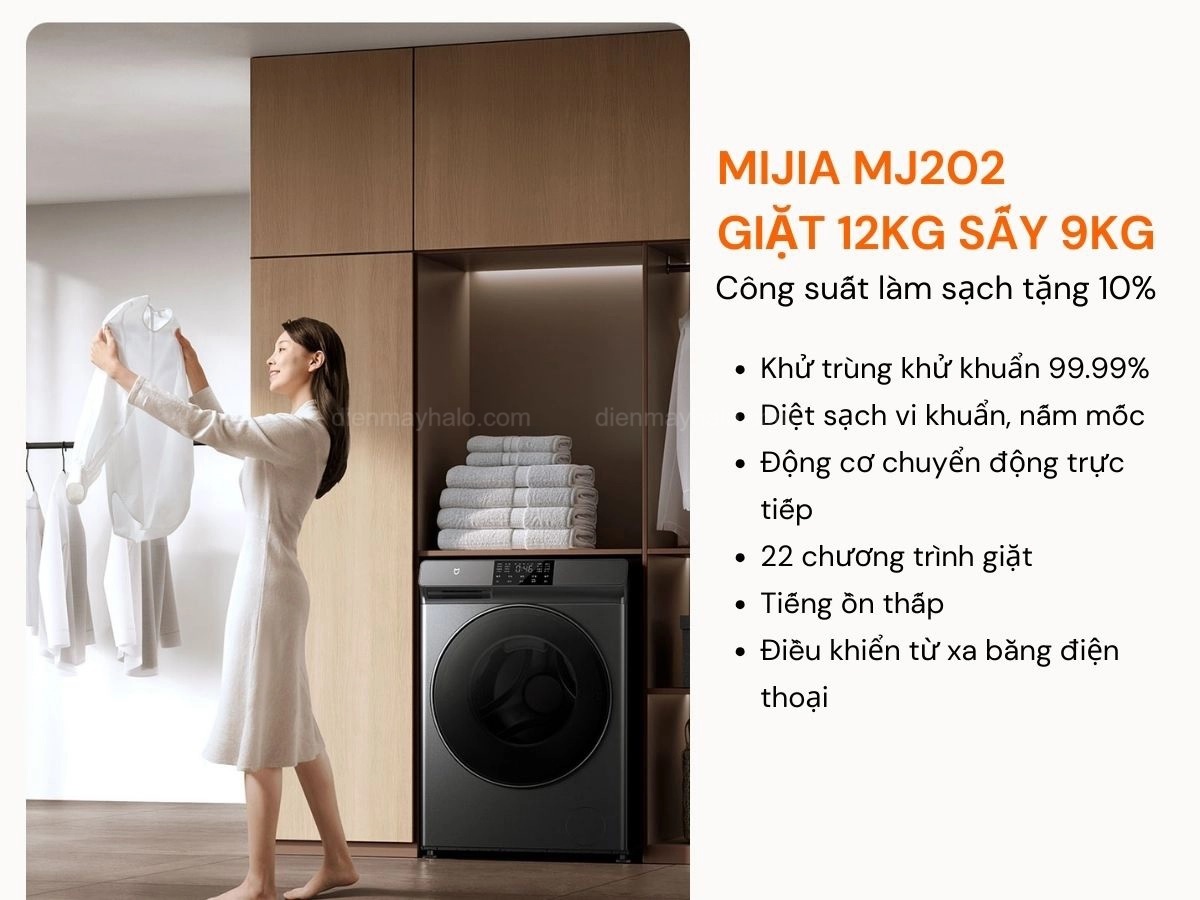 máy giặt xiaomi 12kg