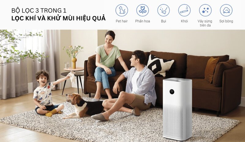 Máy lọc không khí Xiaomi Smart Air Purifier 4 Pro