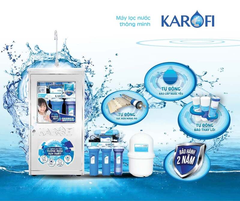 máy lọc nước karofi chính hãng