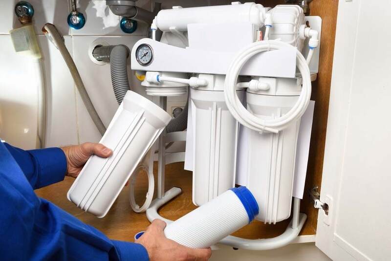 máy lọc nước không ra nước