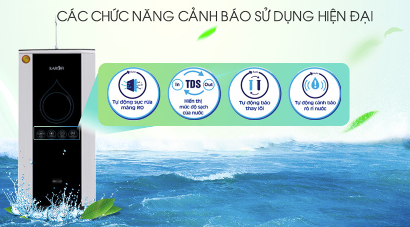 Máy lọc nước RO Karofi K9IQ 2.0 9 lõi