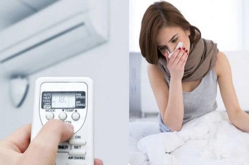 nằm điều hòa có tốt không