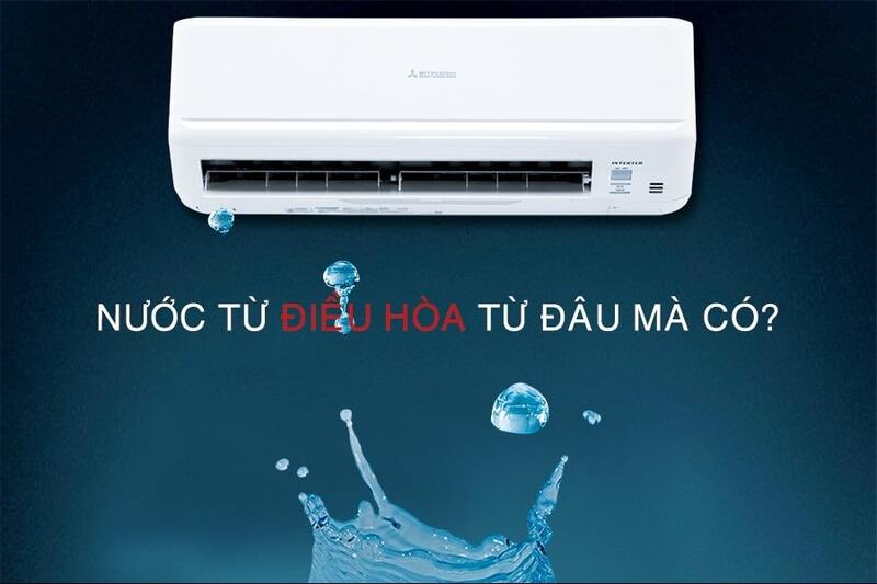 nước chảy ra từ điều hòa có sạch không