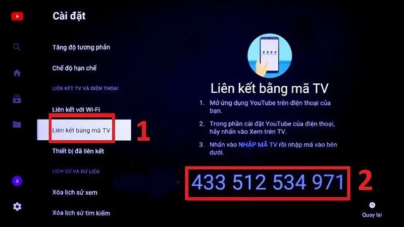 phản chiếu màn hình iphone lên tivi samsung