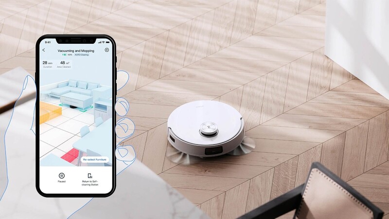 Robot hút bụi thông minh Ecovacs Deebot T10 OMNI