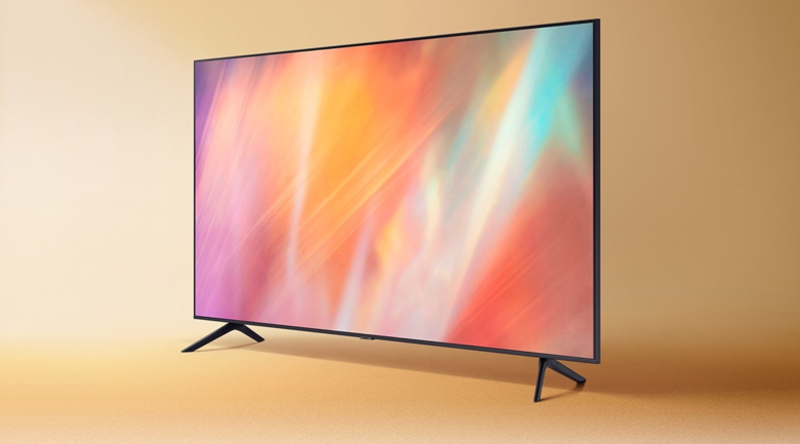 Smart Tivi Samsung 4K 55 inch UA55AU7700