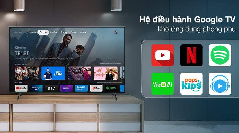 Google Tivi Sony 4K 55 inch KD-55X75K