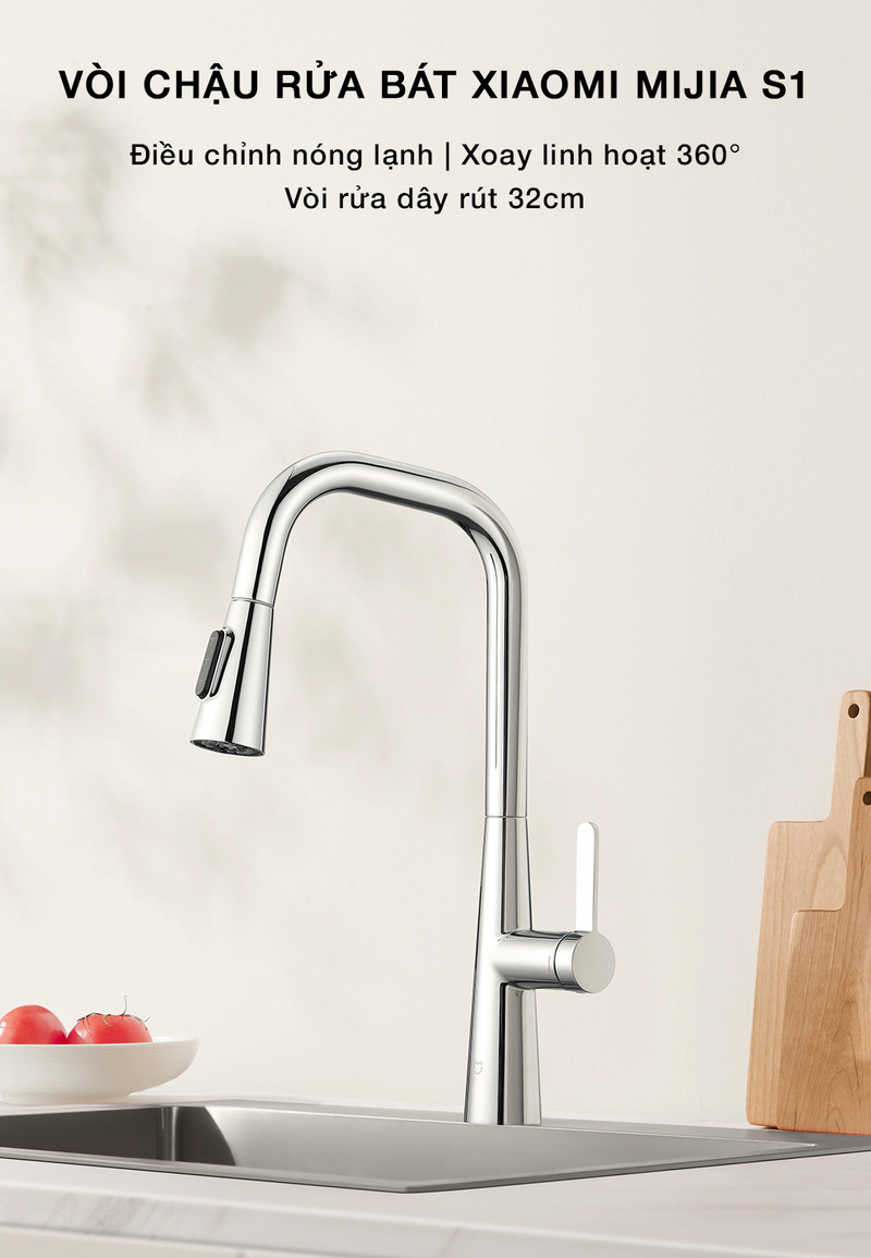 Vòi chậu rửa bát Xiaomi Mijia S1
