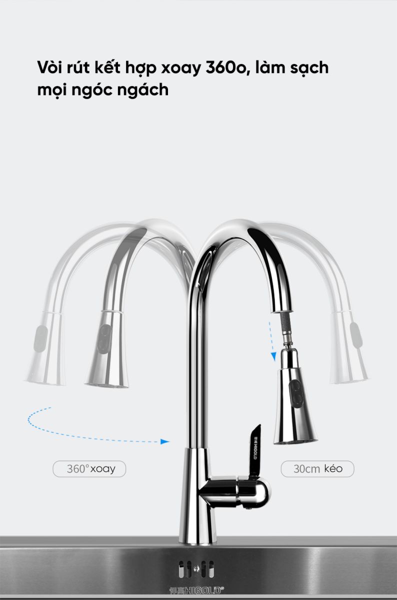 Vòi rút nhà bếp Xiaomi Higold