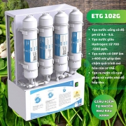 Máy Lọc Nước Ion Kiềm Etugi ETG 102G 3 in 1 – Giàu Ion Kiềm