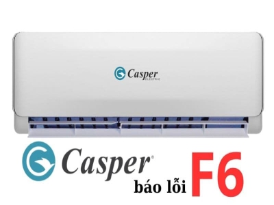 Nguyên nhân lỗi f6 điều hòa Casper và cách khắc phục tại nhà