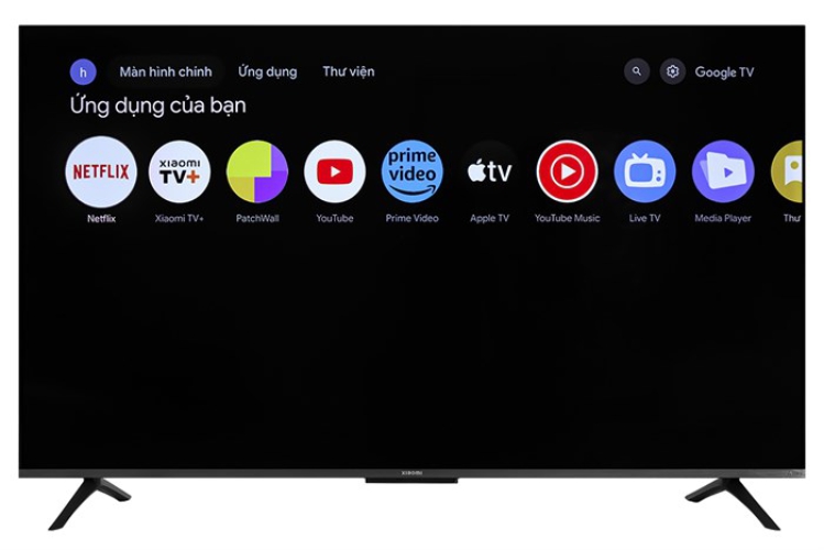 Tivi Xiaomi Google 4K QLED A Pro 55 2025 - Màn hình QLED 4K với 1.07 tỷ màu, hỗ trợ công nghệ Dolby Vision® và HDR10+