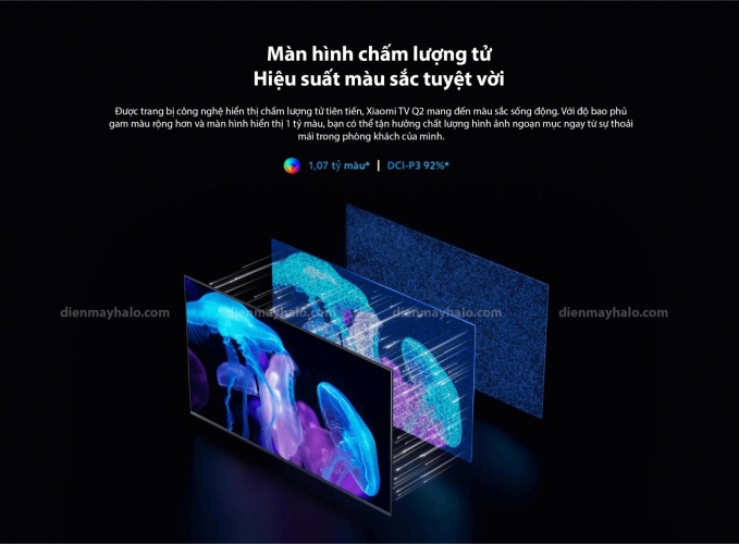 Tivi Xiaomi TV Q2 55 inch 4K Giá Rẻ - Bảo Hành 24 Tháng